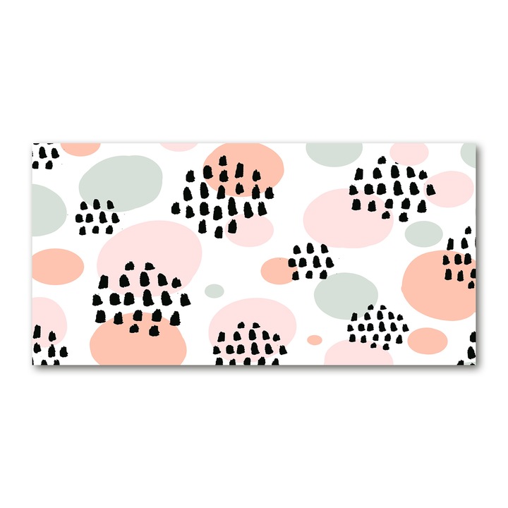 Tulup® Üvegkép, 100x50 cm, Nyomtatott fali dekoráció, Biztonsági üvegből "Absztrakt háttér", tw2-ean-osh2s-100x50-94712169