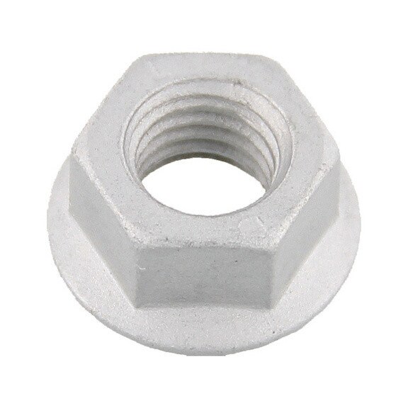 Piulita cu flansa, DIN 6923 - 10, Galvanizate - M 14 (10buc)