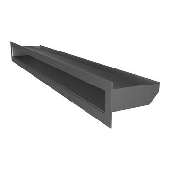 Grila Luft ventilatie - convectie semineu 6 x 60 cm Grafit Grila Luft ventilatie - convectie semineu 6 x 60 cm Grafit