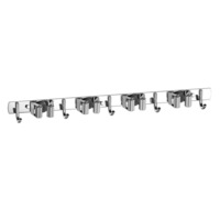 suport multifunctional de perete mop maturi 4 spatii  5 carlige otel inoxidabil imagen 24_0_
0