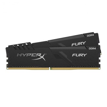 Memorie HyperX Fury, 32GB DDR4, 3000MHz CL16, Dual Channel Kit Memorie HyperX Fury, 32GB DDR4, 3000MHz CL16, Dual Channel Kit
