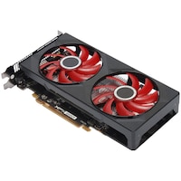 Placa video XFX Radeon™ RX 550 Double Dissipation, 4GB GDDR5, 128-bit