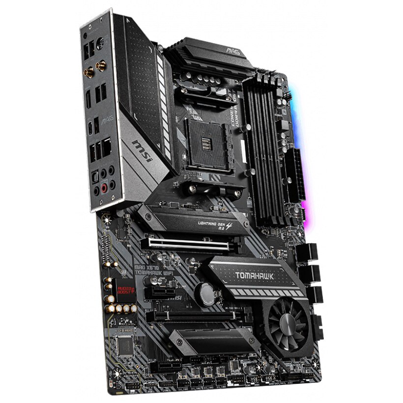 B550 TOMAHAWK+Ryzen7 5700X3D+WinProOEM認証 Placa de baza MSI MAG X570 TOMAHAWK WIFI, Socket AM4 - eMAG.ro