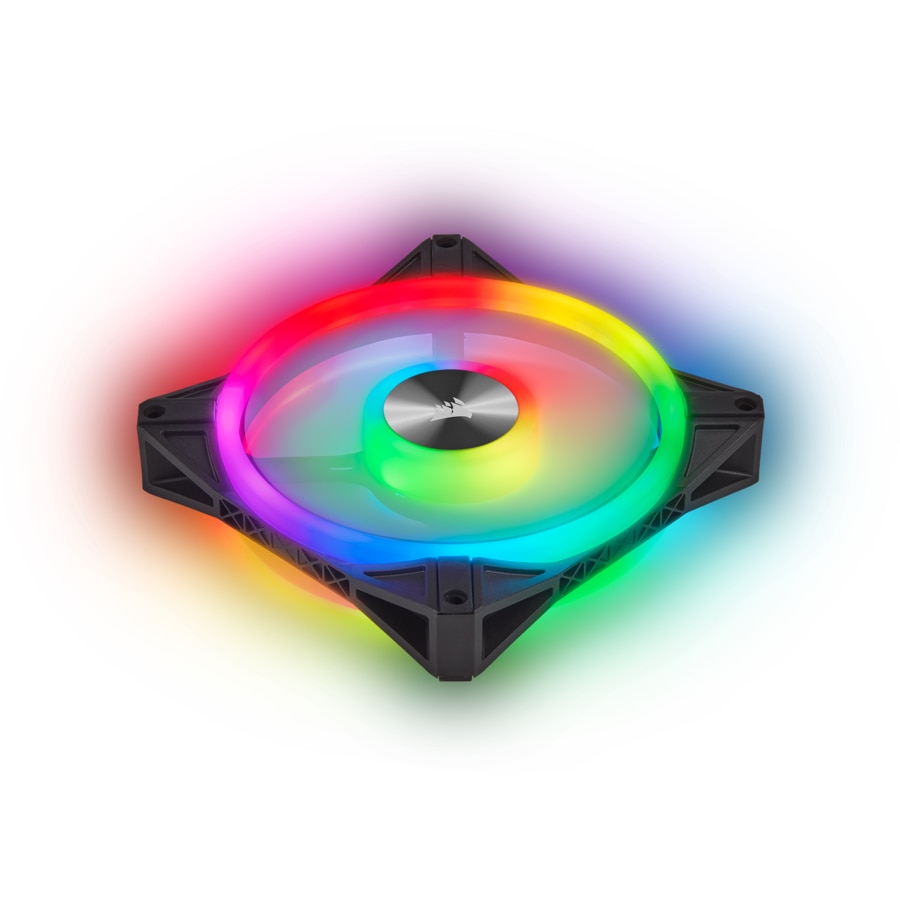 Ventilator Corsair iCUE QL120 RGB, 120mm, PWM - eMAG.ro