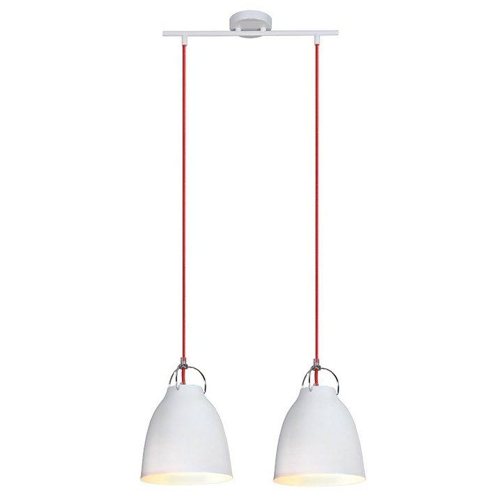 Полилей Candellux PENSILVANIA,2x60W Е27,Бял