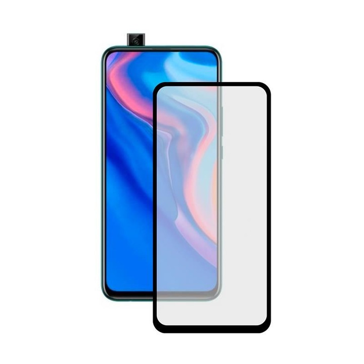 5D üvegfólia Huawei P Smart Z fekete