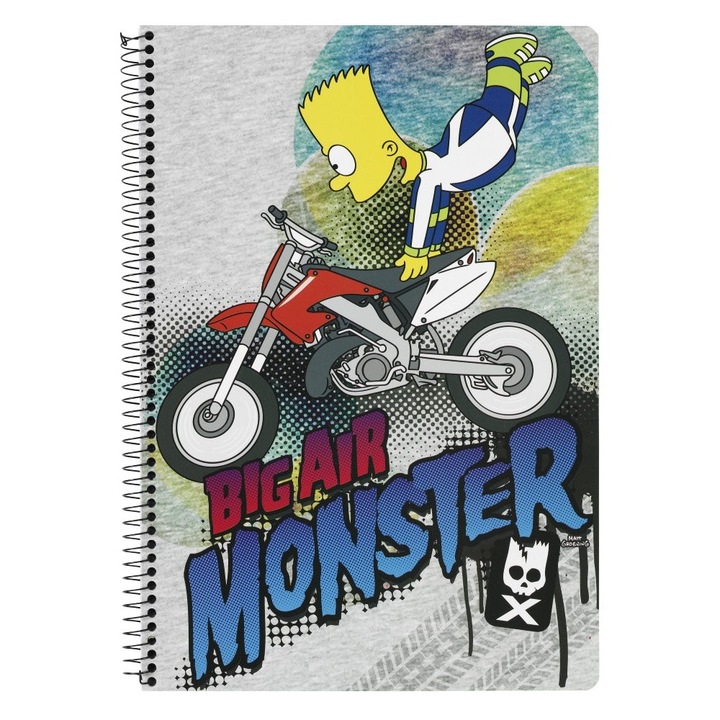 A Simpsons A4-es spirálfüzet,