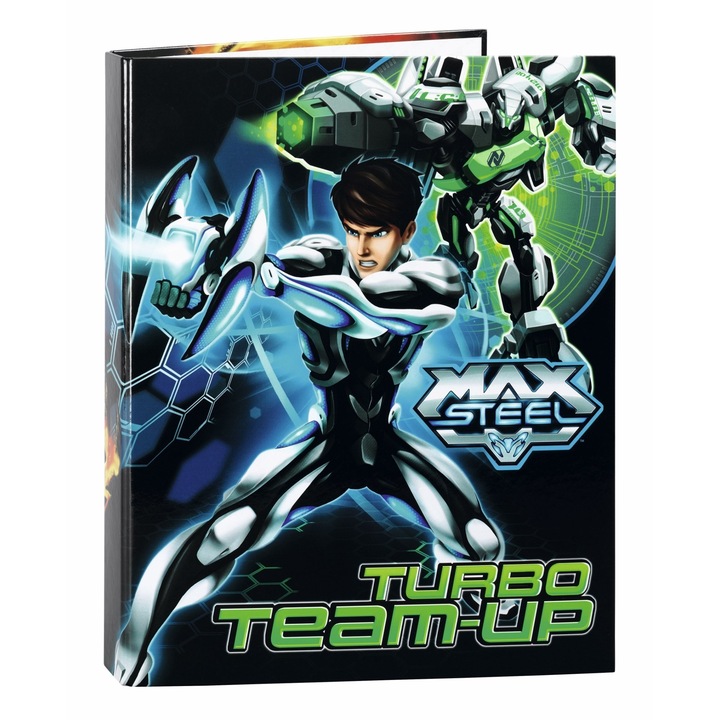 Механичен тефтер 4 ринга Max Steel