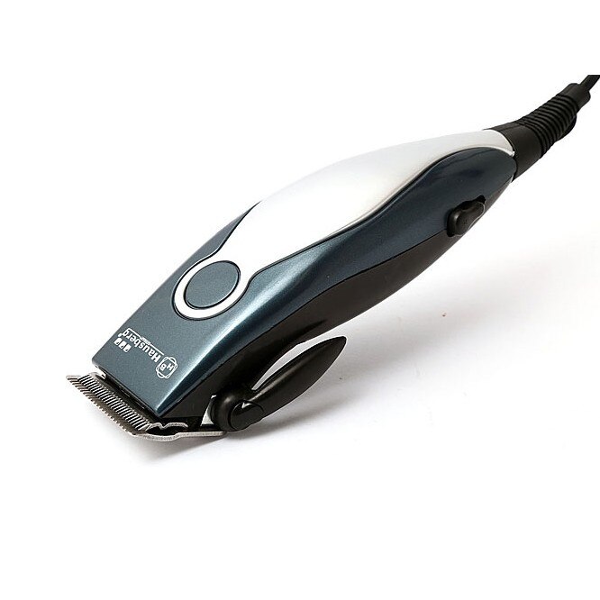 Aparat de tuns Hausberg HB 55 ,lame otel inoxidabil,4 accesorii,Argintiu/Negru