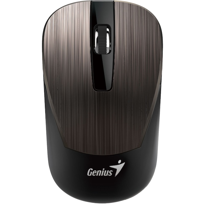 Mouse Wireless Genius NX-7015, Optic, USB, Chocolate