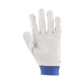 Manusi de protectie din piele de capra, culoarea albastru Hobby marimea 10 Manusi de protectie din piele de capra, culoarea albastru Hobby marimea 10