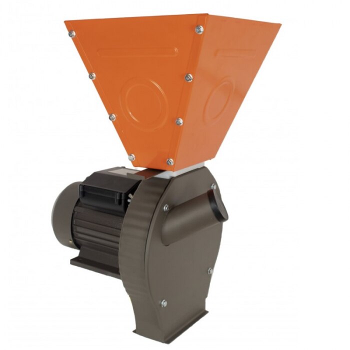 Moara pentru cereale ELEFANT 3500, 3.5KW, 4 site incluse, 20 ciocanele, CUVA MARE