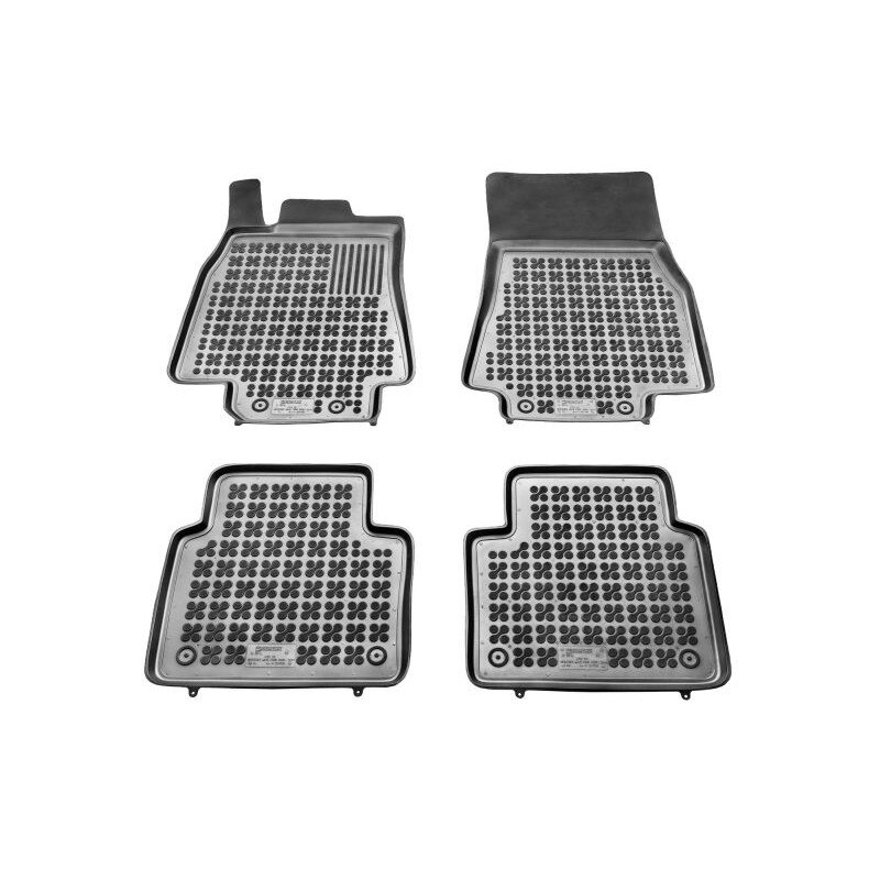 Set 4 covorase auto tip tavita, Cauciuc, pentru MERCEDES B (W245) 2005-2011 VAN, Negru
