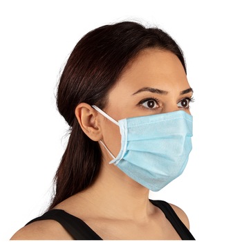 Masca igienica de protectie reutilizabila, 3 straturi, set 10 bucati Masca igienica de protectie reutilizabila, 3 straturi, set 10 bucati