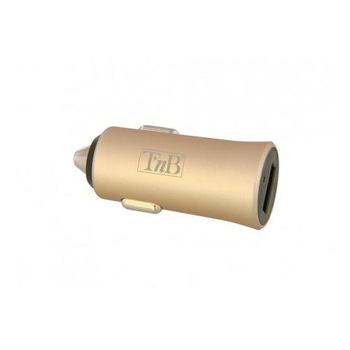 Incarcator Auto TnB USB 2.4A Gold Incarcator Auto TnB USB 2.4A Gold