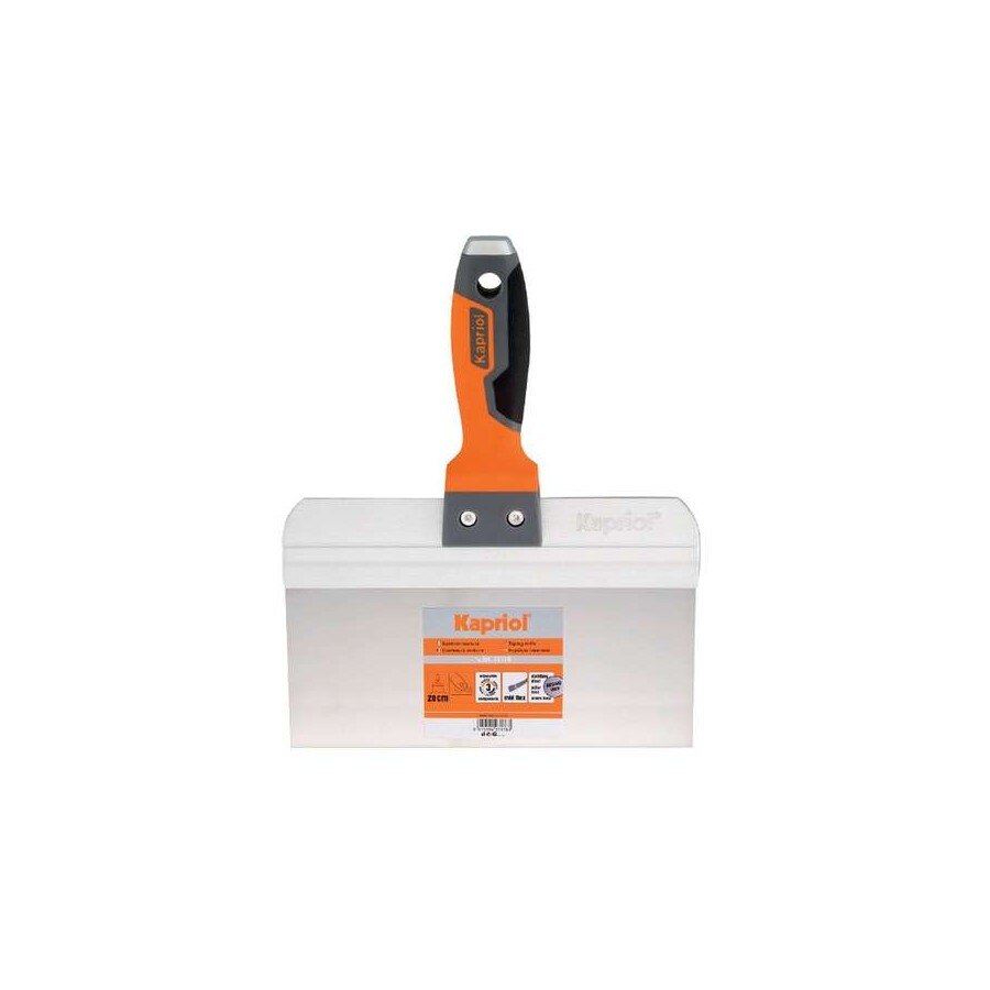 Spaclu, Kapriol, pentru finisaje, cu maner Progrip, lama 80mm