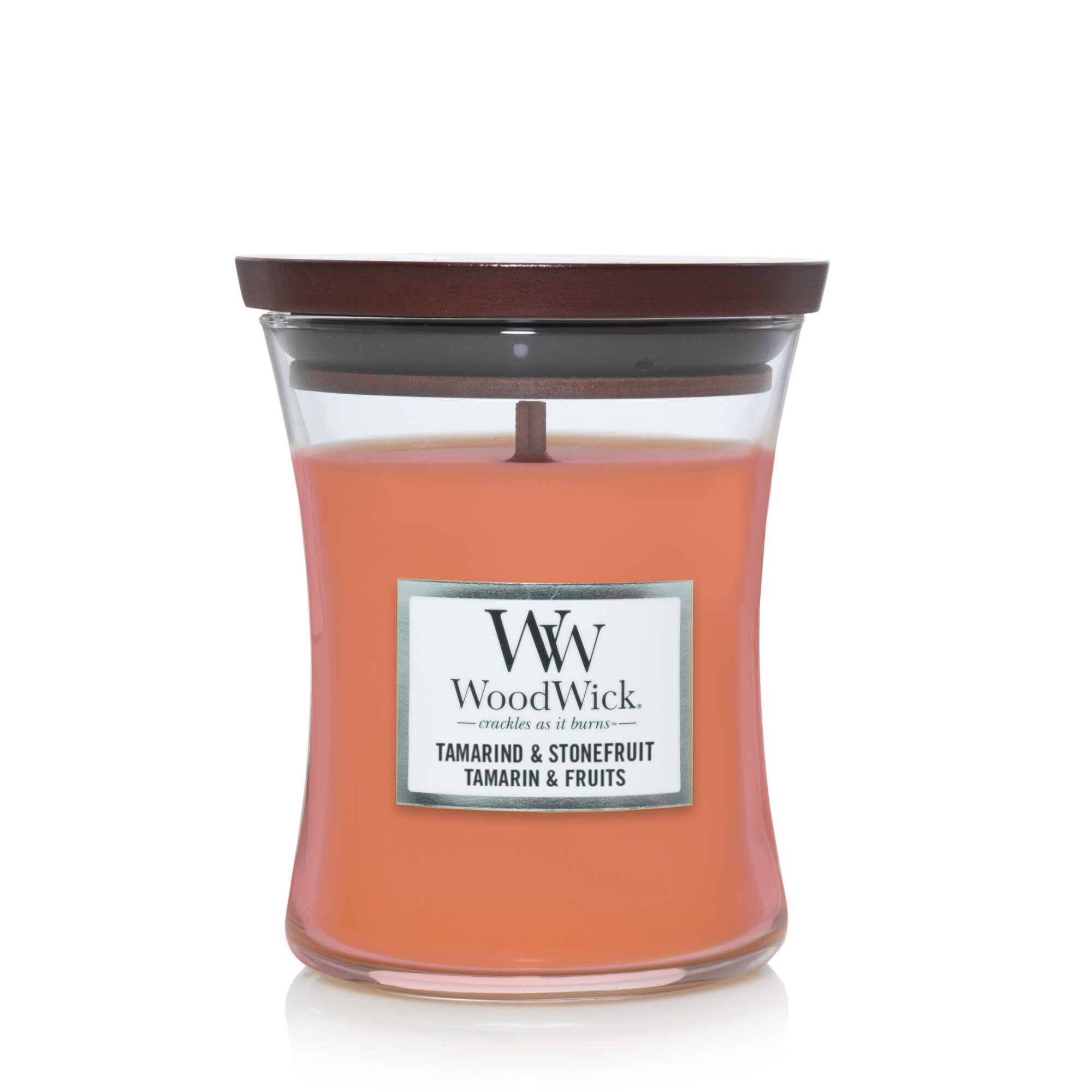 Lumanare Parfumata Borcan Mediu Tamarind&Stonefruit, WoodWick®
