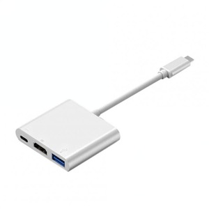 Goobay adaptateur USB 3.1 type C vers HDMI + VGA + PD100W - HDMI