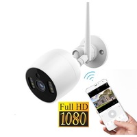 camera de supraveghere ip wifi babytoy cx-05 full hd 2 mp exterior conectare telefon  pc  night vision rezistenta la apa rezolutie 19201080 senzor miscare alb imagen 26_0_
0