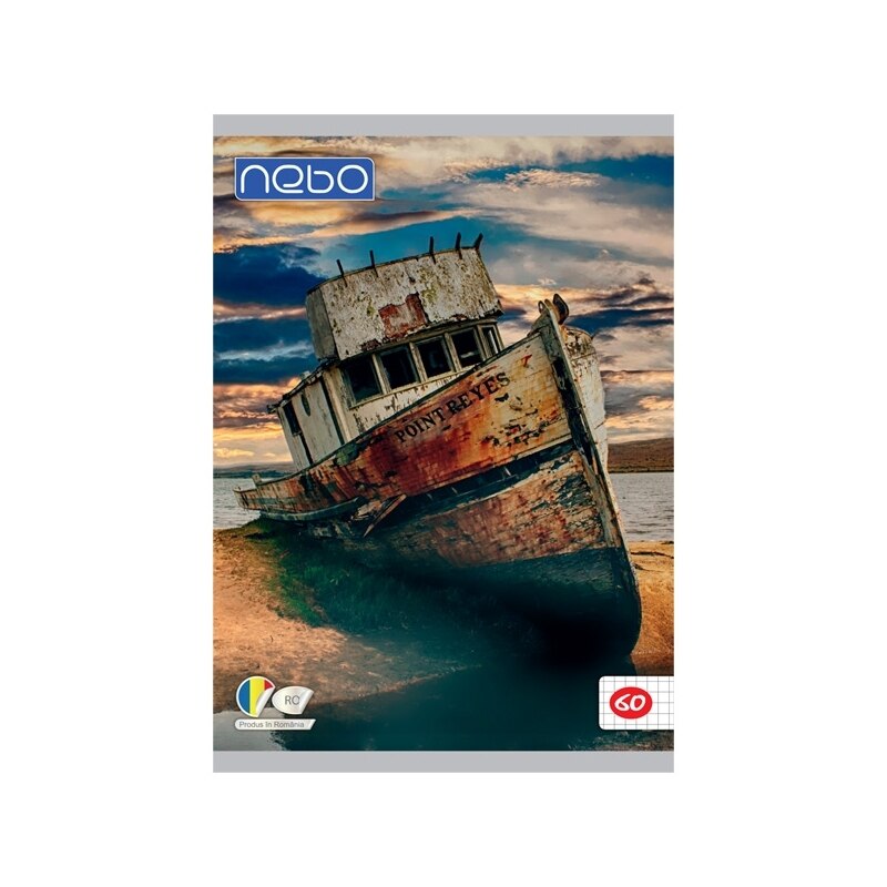 Caiet A4 60 file pentru scoala, Vapor