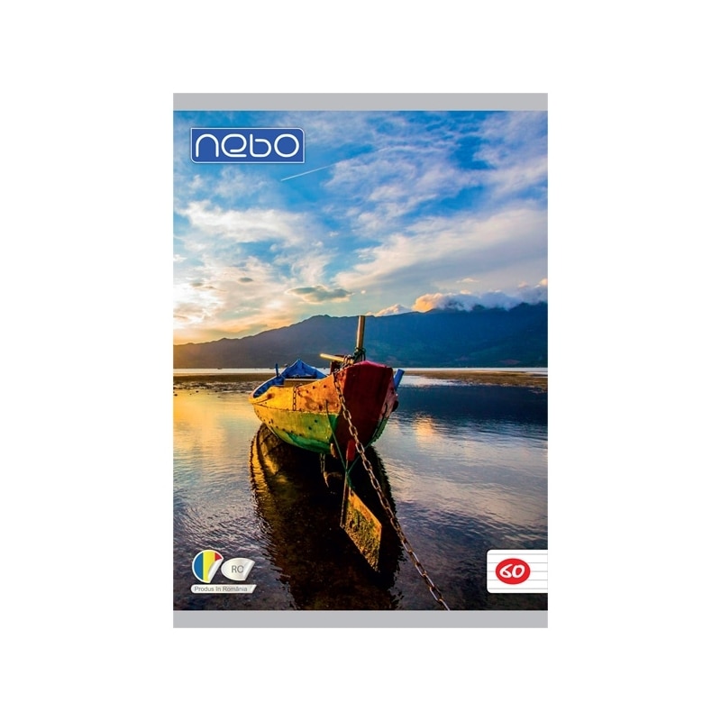 Caiet A4 60 file, apus de soare