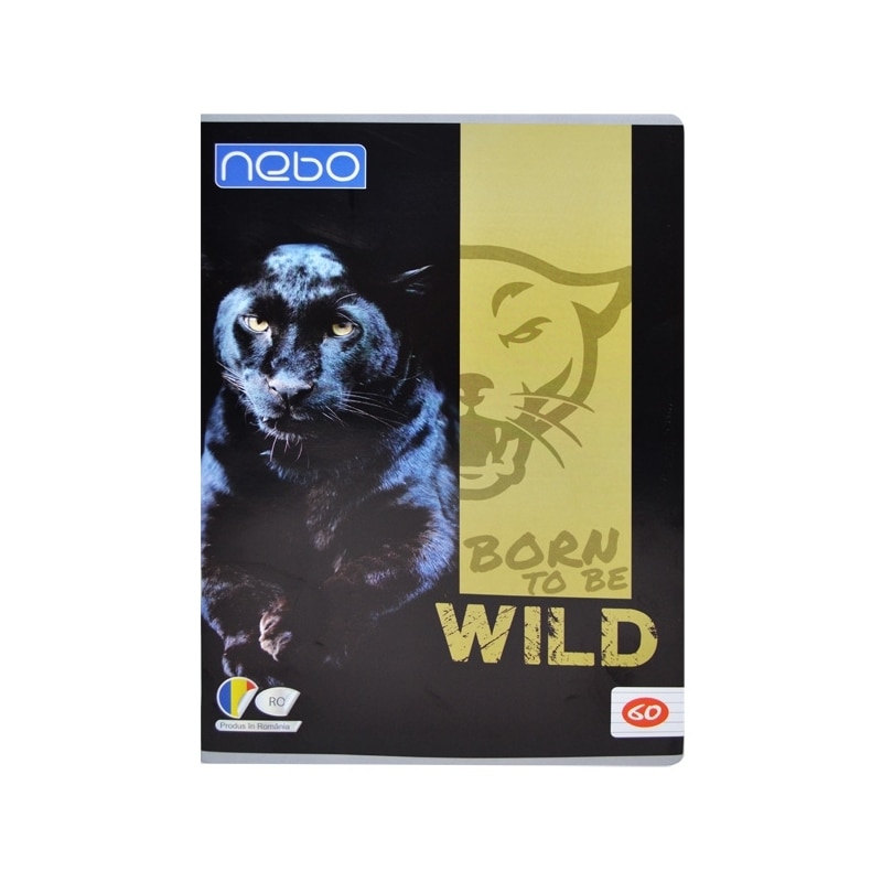 Caiet A4 60 file pantera