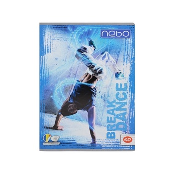Caiet A4 60 file, Breakdance Caiet A4 60 file, Breakdance