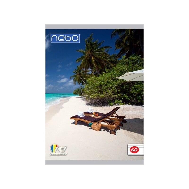 Caiet A4 60 file, vacanta