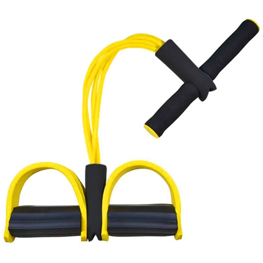 Extensor elastic Multifunctional , pentru Tonifiere Abdomen, Brate, Piept, Picioare, portabil, negru