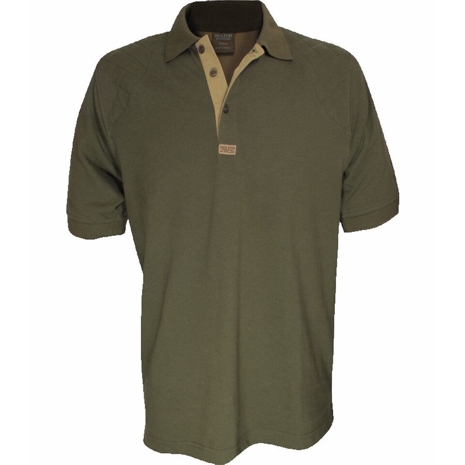Tricou polo Jack Pyke, maneca scurta, Verde
