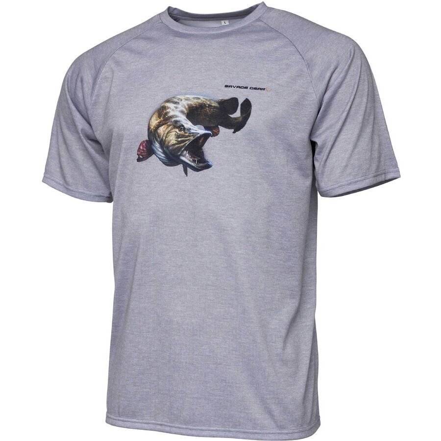 Tricou Savage Gear Pike Marimea Gri