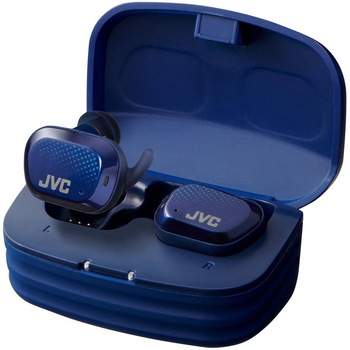 Casti Audio In Ear JVC HA-AE5T-A-U, True Wireless, Bluetooth, Noise cancelling, Microfon, Autonomie 9 ore, Albastru Casti Audio In Ear JVC HA-AE5T-A-U, True Wireless, Bluetooth, Noise cancelling, Microfon, Autonomie 9 ore, Albastru