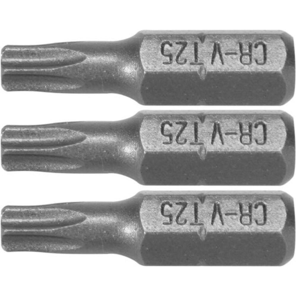 Set 3 bit de impact TORX, T25, 1/4", 25mm eMAG.ro