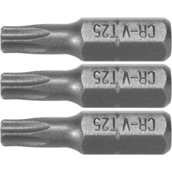 Set 3 bit de impact TORX, T25, 1/4 Set 3 bit de impact TORX, T25, 1/4