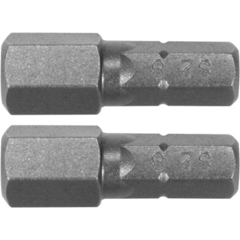 Bit de impact 25mm hex h8 2 set Bit de impact 25mm hex h8 2 set