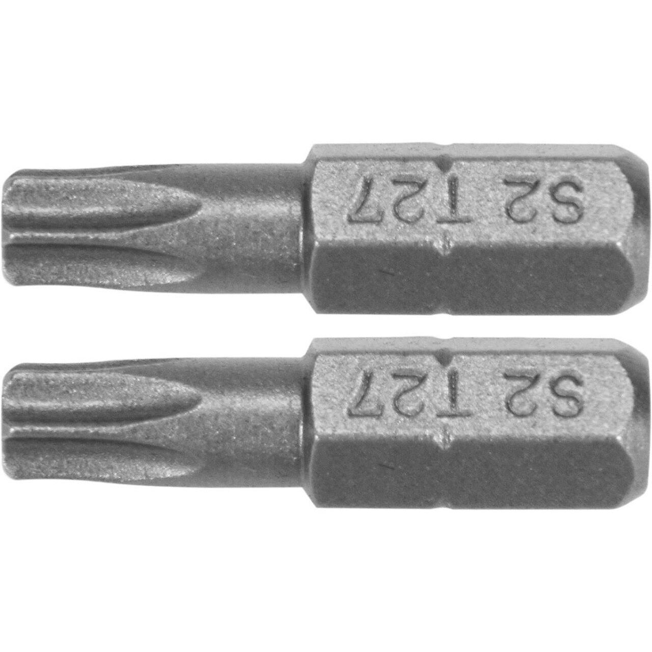 Bit de impact 25mm torx t27 2 set