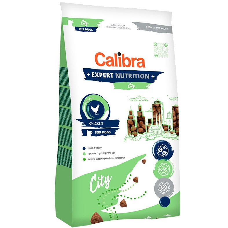 Hrana uscata pentru caini Calibra Expert Nutrition, City, 7 Kg