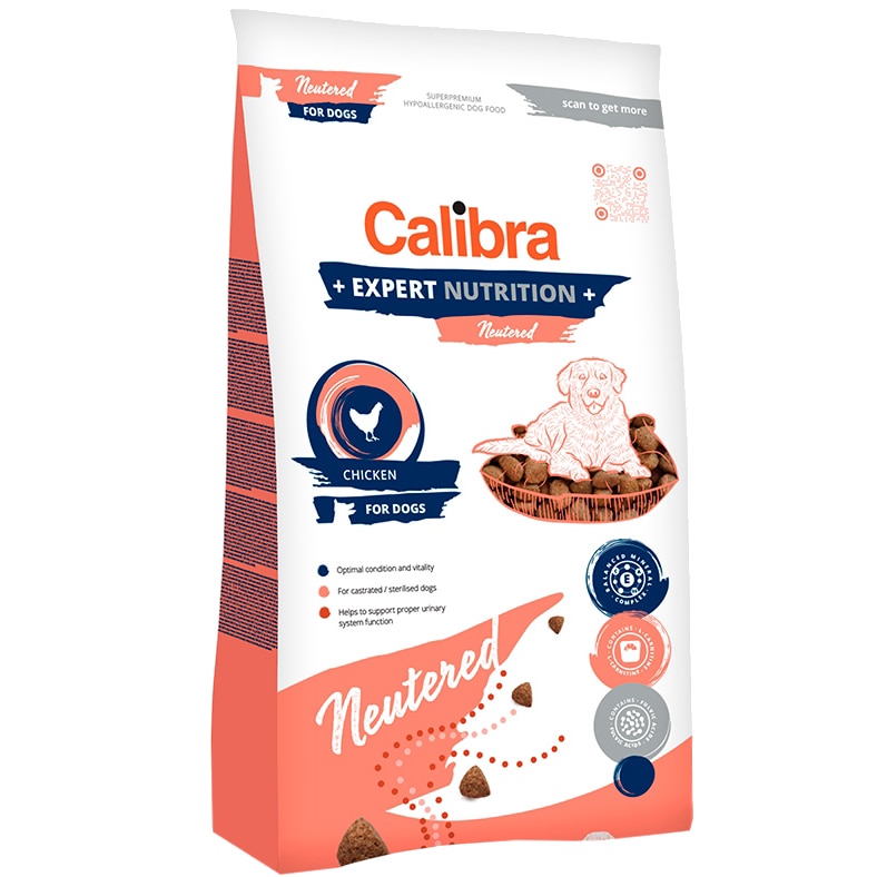 Hrana uscata pentru caini Calibra Expert Nutrition, Neutered, 2Kg