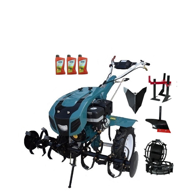 Pachet Motocultor Profesional DAKARD Hs 1100D NEW 16 Cp, 9 Piese
