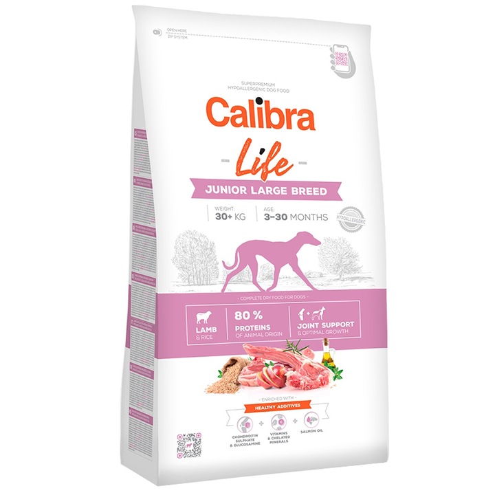 hrana uscata pentru caini calibra life junior large miel 12kg imagen 26_1_
6