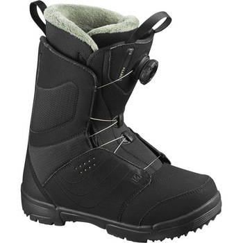 Clapari de snowboard pentru femei Salomon Pearl BOA, negru, marime 25 (39 EU) Clapari de snowboard pentru femei Salomon Pearl BOA, negru, marime 25 (39 EU)