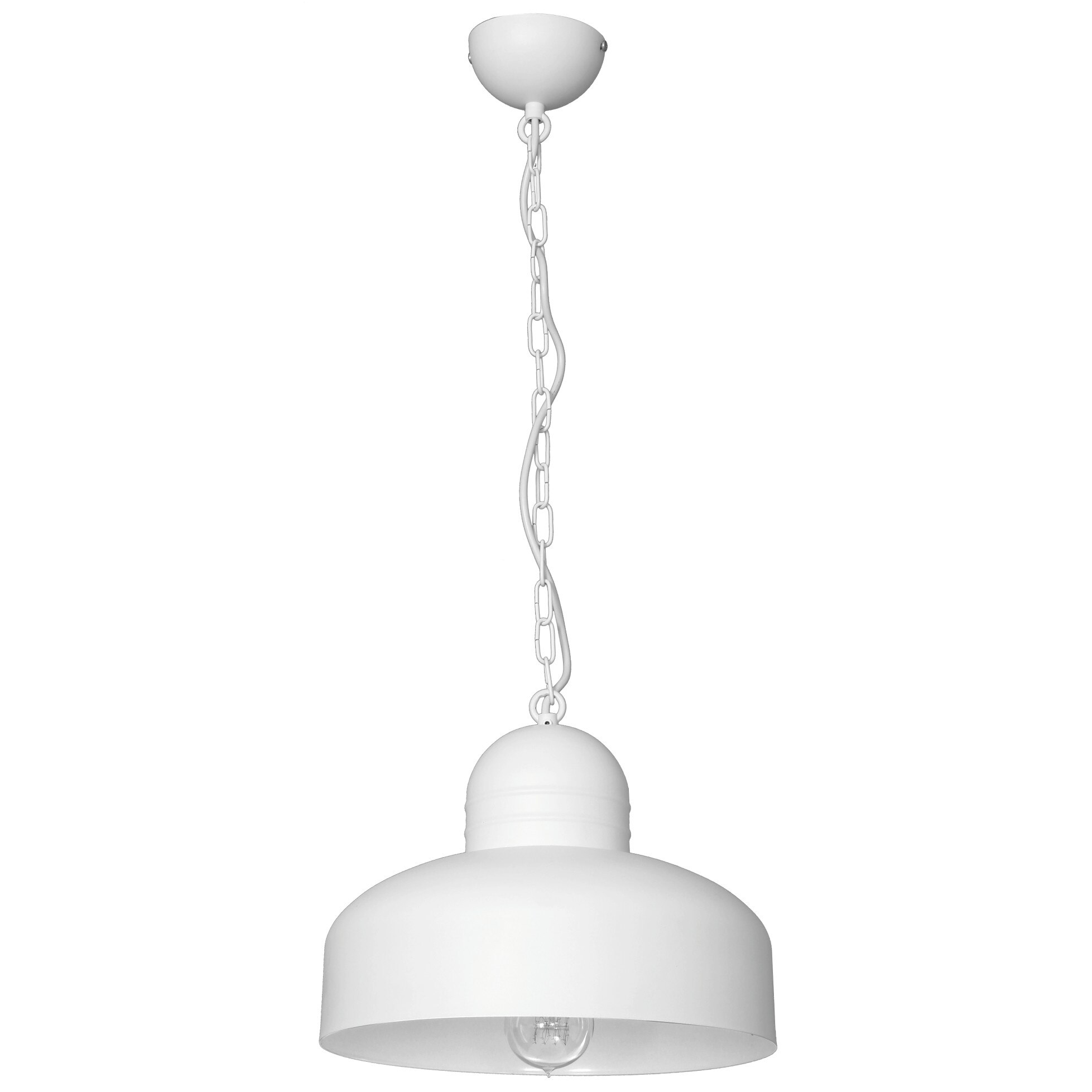 Pendul Klausen Single 1, Alb, KL 6570, E27, 1x11 W