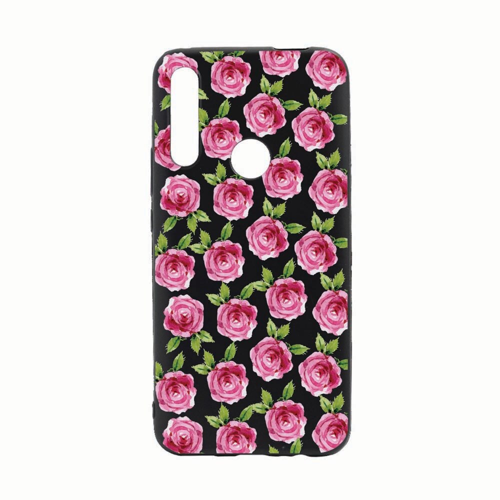 Husa Huawei Y7 2019, Rose, rezistenta la uzura, anti-alunecare, din silicon Premium, B107