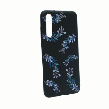 Husa Samsung Galaxy A50 / Galaxy A50s, Blue Flower, rezistenta la uzura, anti-alunecare, din silicon Premium, B116 Husa Samsung Galaxy A50 / Galaxy A50s, Blue Flower, rezistenta la uzura, anti-alunecare, din silicon Premium, B116