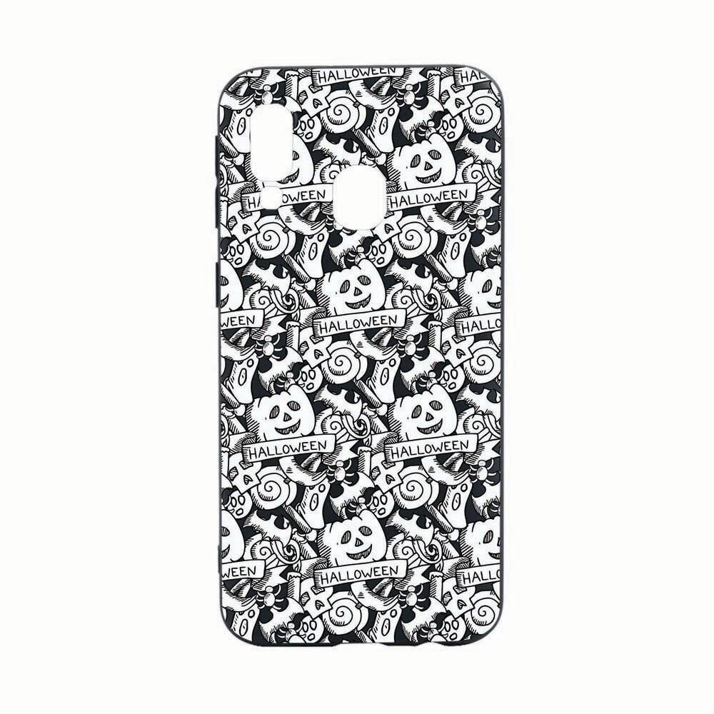 Husa Xiaomi Redmi Note 7, Helloween, rezistenta la uzura, anti-alunecare, din silicon Premium, B122