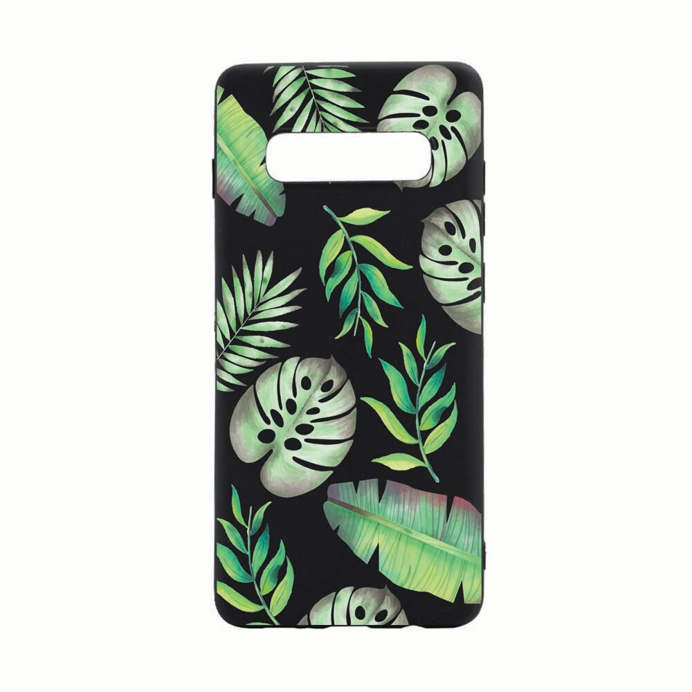 Husa Samsung Galaxy S10, Tropical, rezistenta la uzura, anti-alunecare, din silicon Premium, B150