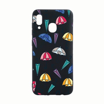 Husa Samsung Galaxy A20, Umbrella, rezistenta la uzura, anti-alunecare, din silicon Premium, B159 Husa Samsung Galaxy A20, Umbrella, rezistenta la uzura, anti-alunecare, din silicon Premium, B159