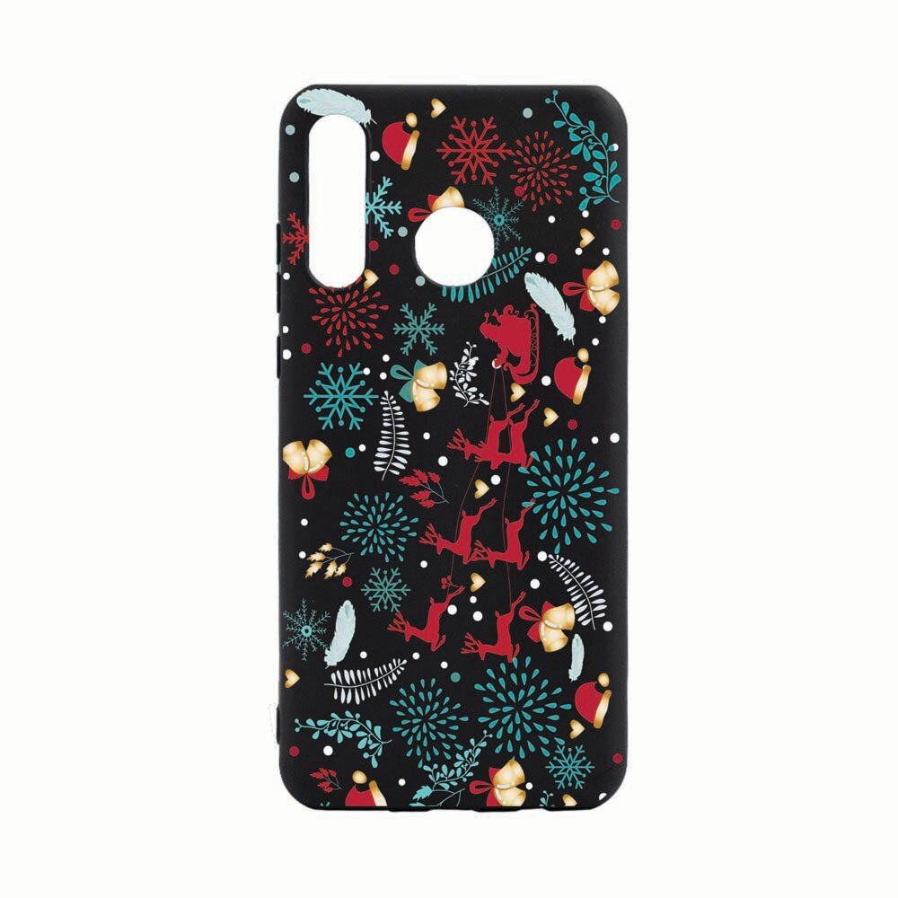 Husa Huawei P30 Lite, Rudolf, rezistenta la uzura, anti-alunecare, din silicon Premium, B158