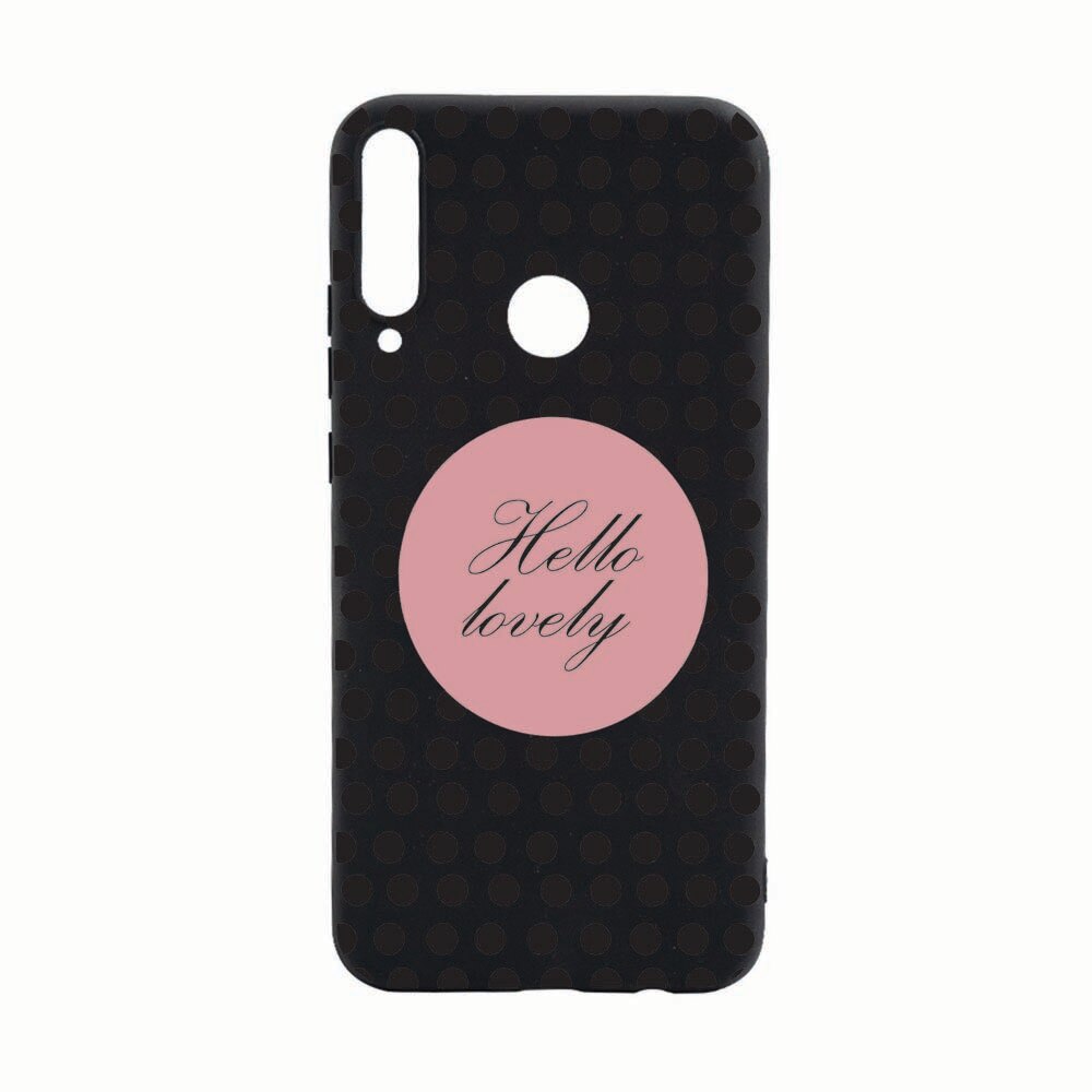 Husa Huawei P40 Lite E, Hello Lovely, rezistenta la uzura, anti-alunecare, din silicon Premium, B163
