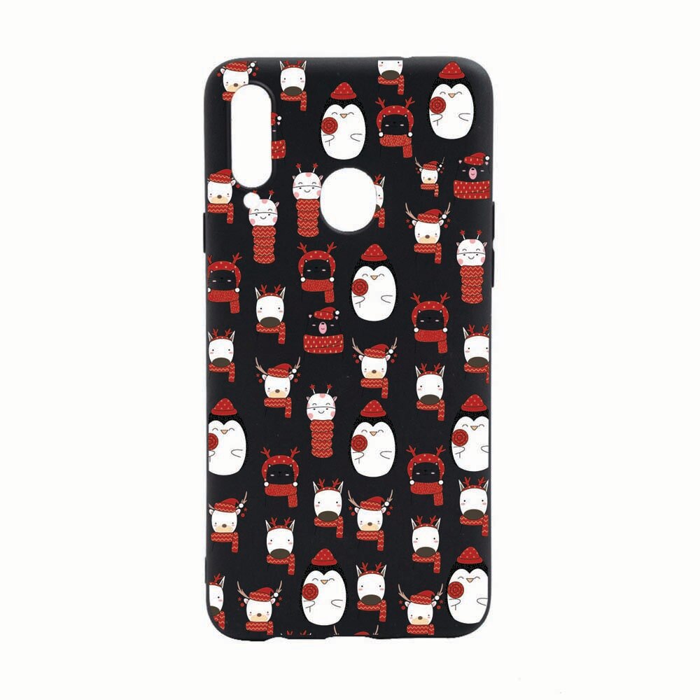 Husa Samsung Galaxy A20S, Winter Feeling, rezistenta la uzura, anti-alunecare, din silicon Premium, B166
